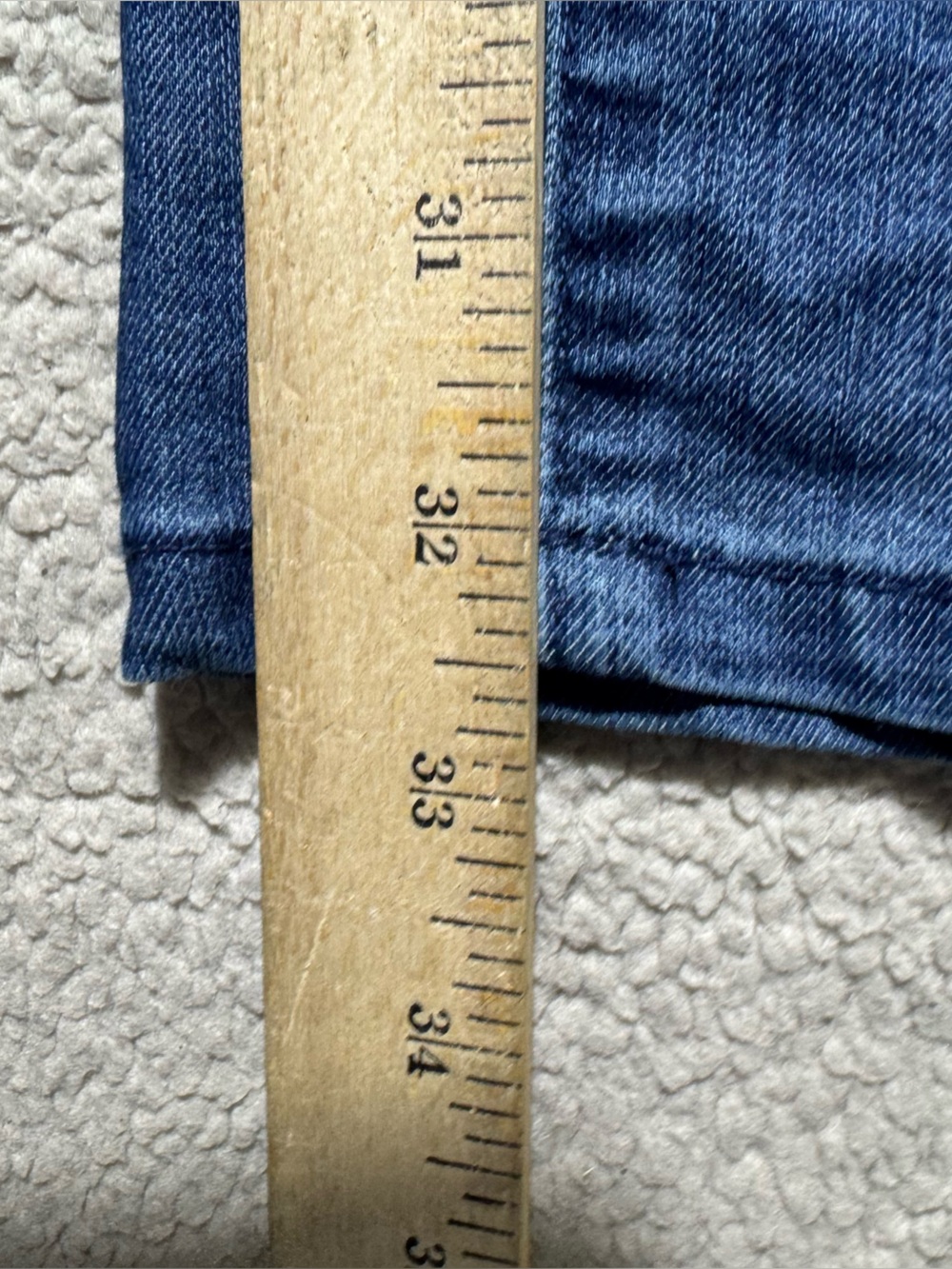 Prana Jeans Womens 6/28 Blue Denim Low Rise Organic Cotton Slim Fit Meas 31x32.5 - Picture 13 of 13